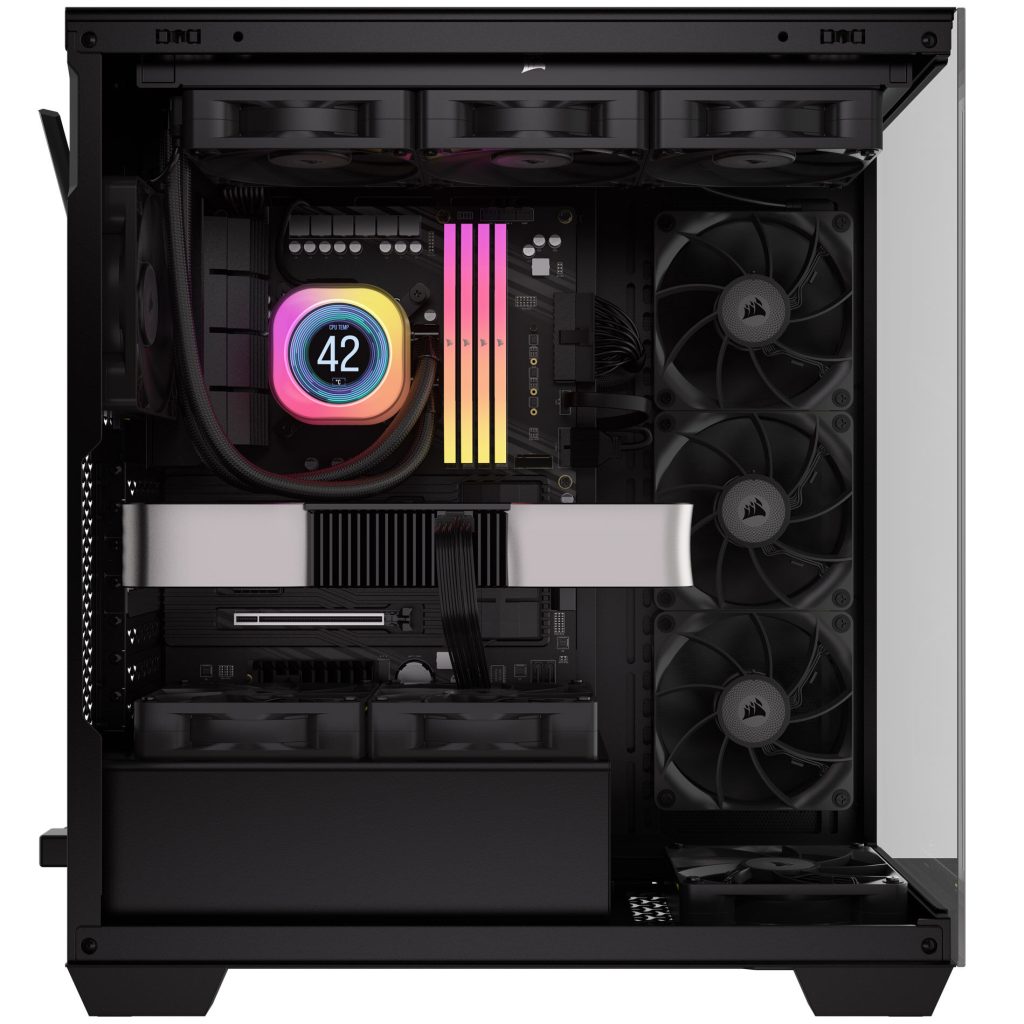 Corsair iCUE LINK RX120 MAX Series, PWM fan, 3-pack - 120mm, black : image 14