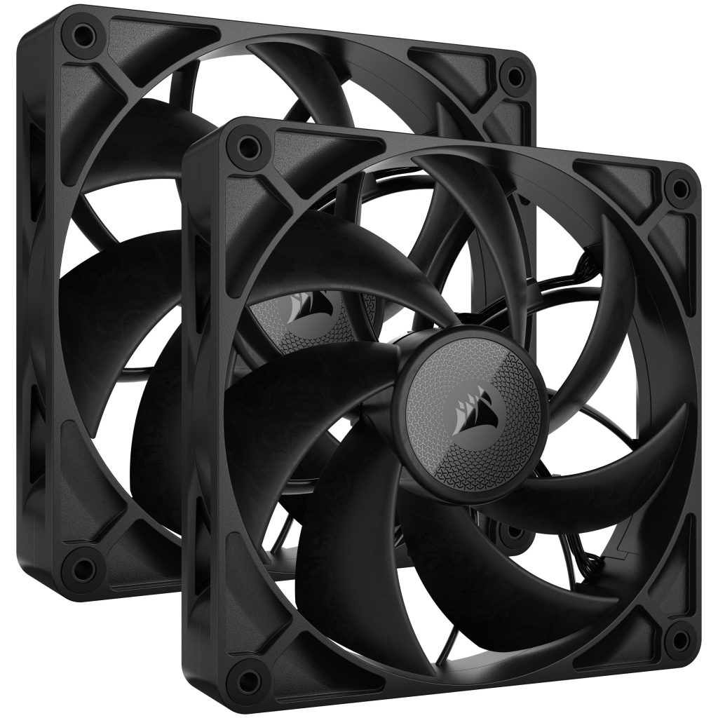 Corsair iCUE LINK RX140 MAX Series, PWM fan 2-pack - 140mm, black : image 1