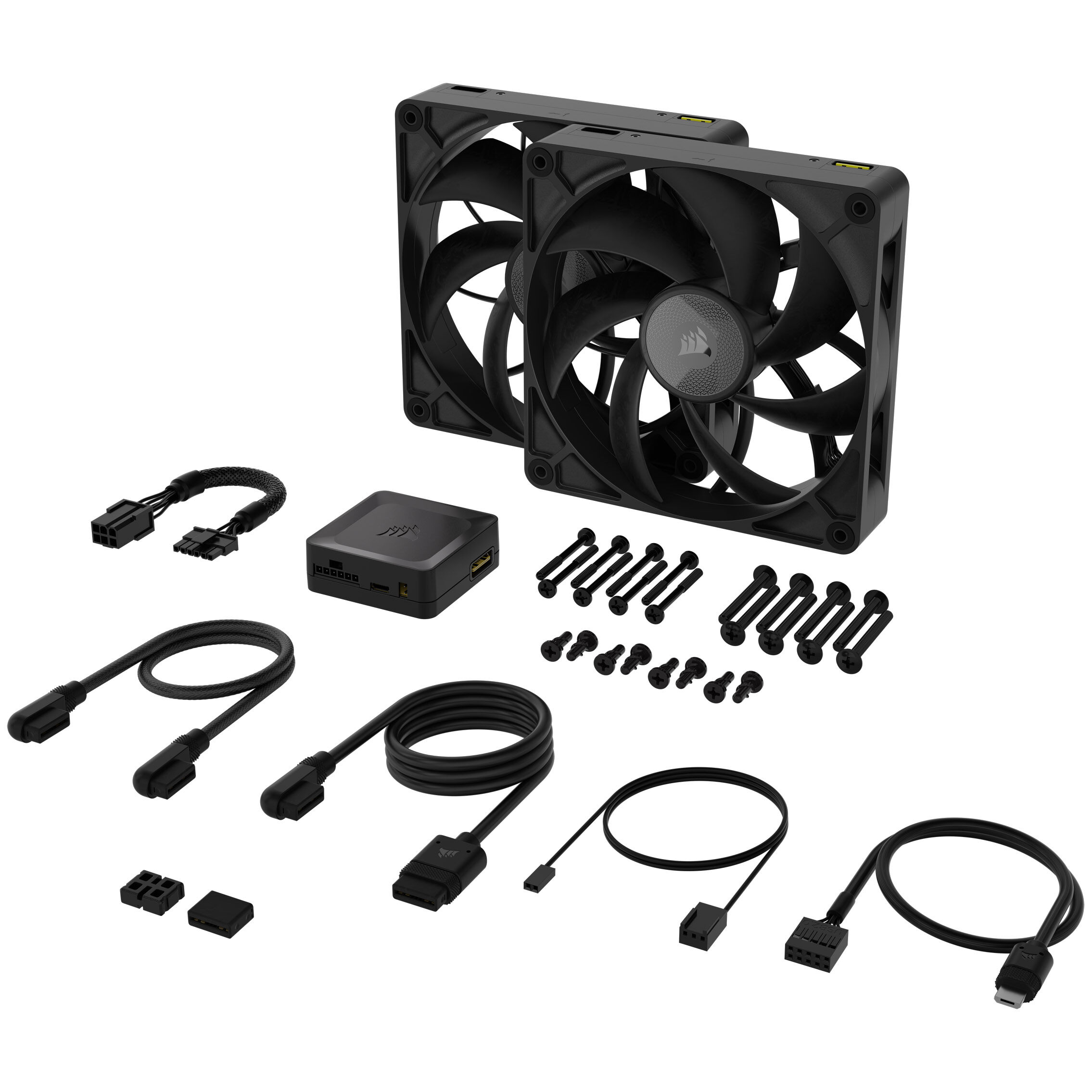 Corsair iCUE LINK RX140 MAX Series, PWM fan 2-pack - 140mm, black : image 11