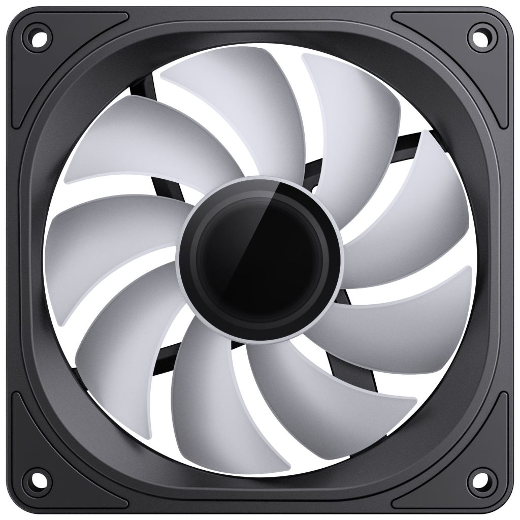Jonsbo FR-606B 120 PWM fan, RGB - 120mm, black