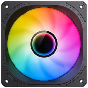 Jonsbo FR-606B 120 PWM fan, RGB - 120mm, black