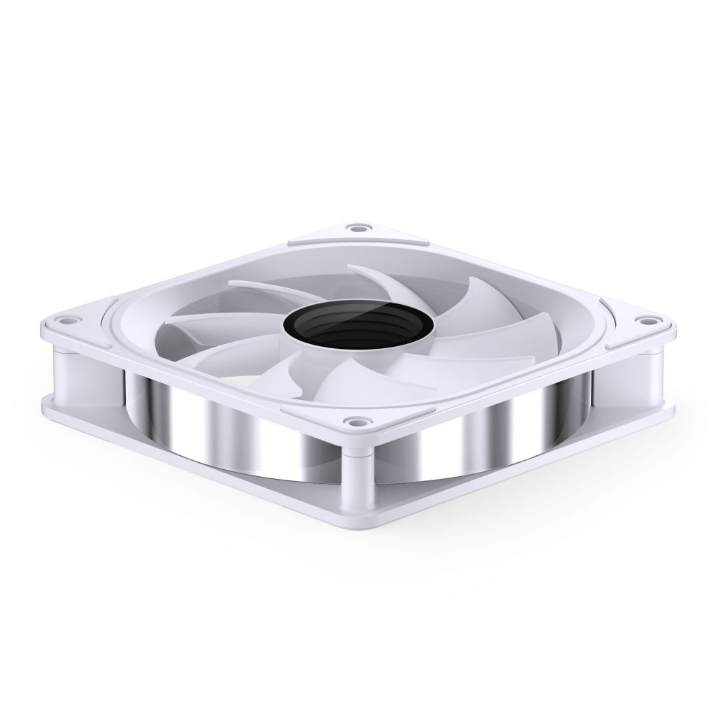 Jonsbo FR-606W PWM fan, RGB - 120mm, white
