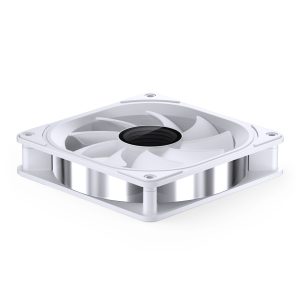 Jonsbo FR-606W PWM fan, RGB - 120mm, white