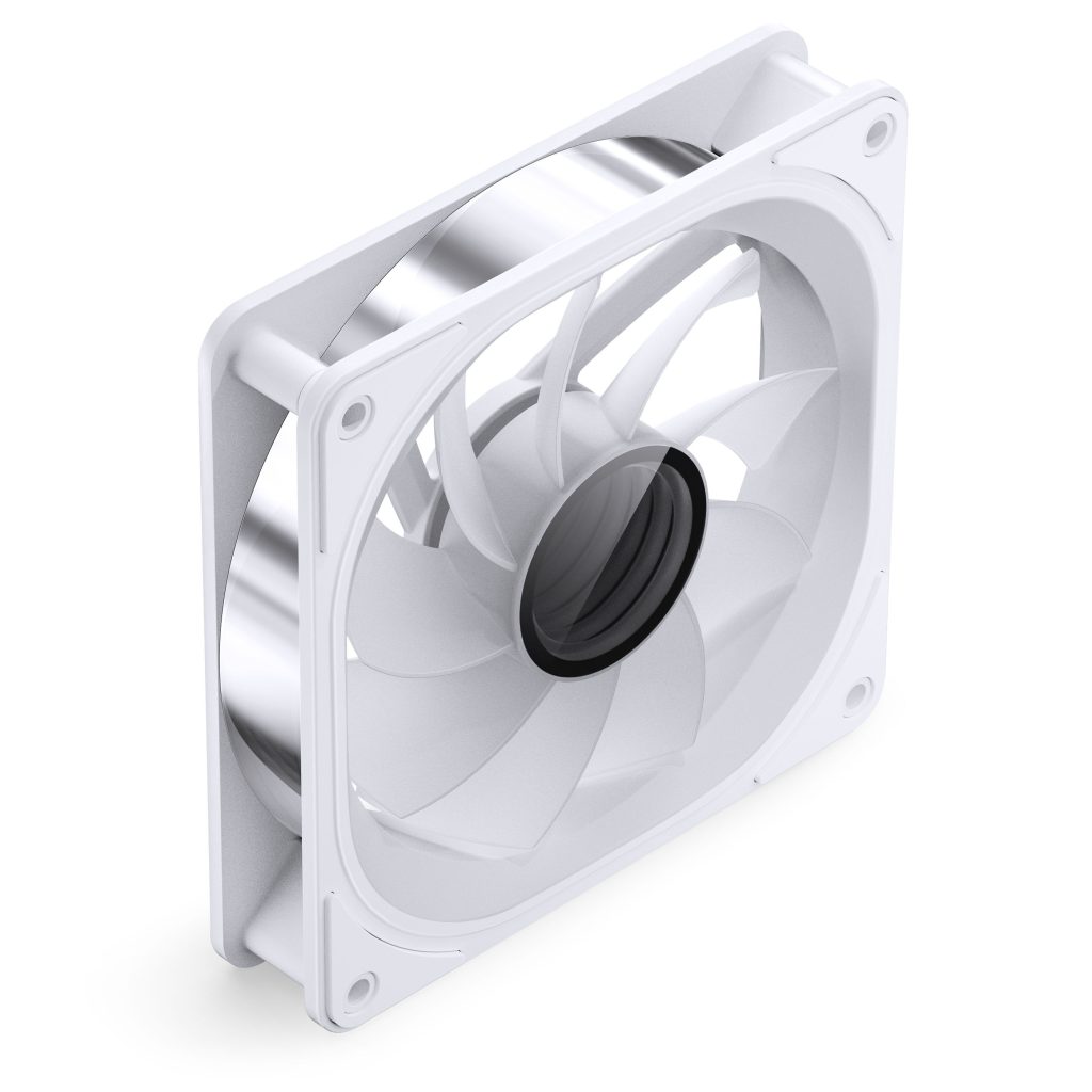 Jonsbo FR-606WR PWM fan, reverse, RGB - 120mm, white