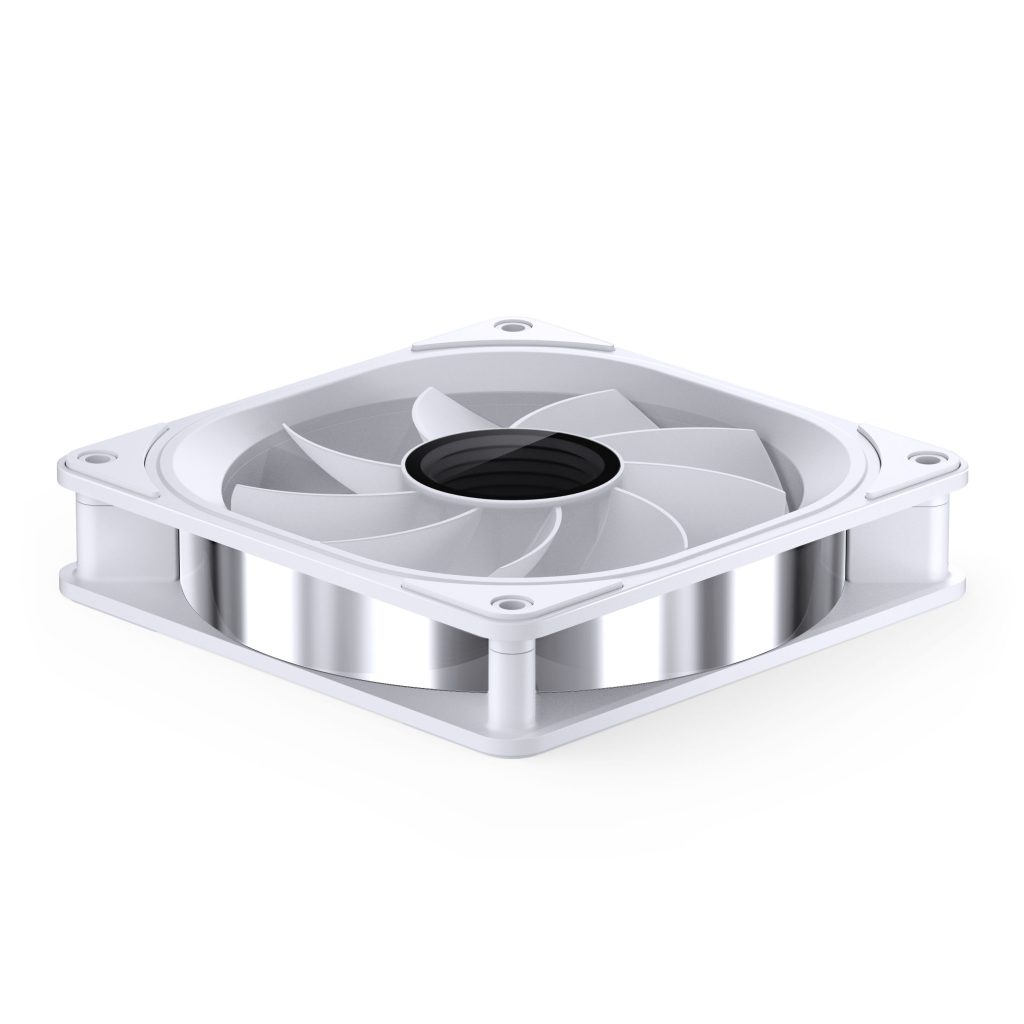 Jonsbo FR-606WR PWM fan, reverse, RGB - 120mm, white