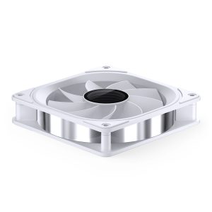 Jonsbo FR-606WR PWM fan, reverse, RGB - 120mm, white