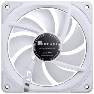 Jonsbo FR-606WR PWM fan, reverse, RGB - 120mm, white