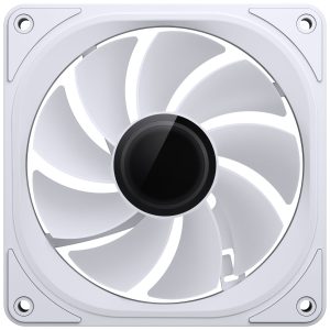 Jonsbo FR-606WR PWM fan, reverse, RGB - 120mm, white