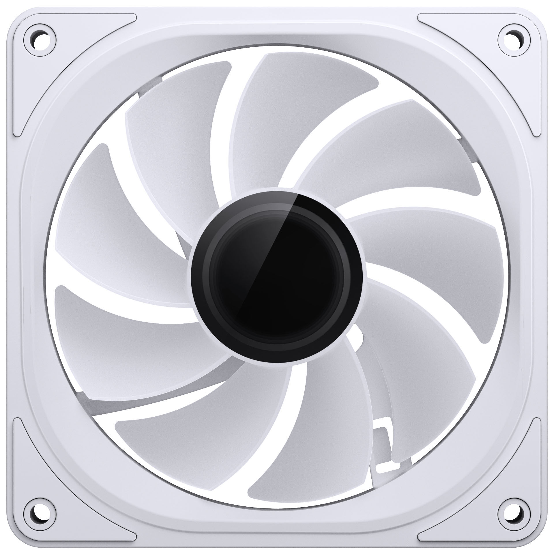 Jonsbo FR-606WR PWM fan, reverse, RGB - 120mm, white