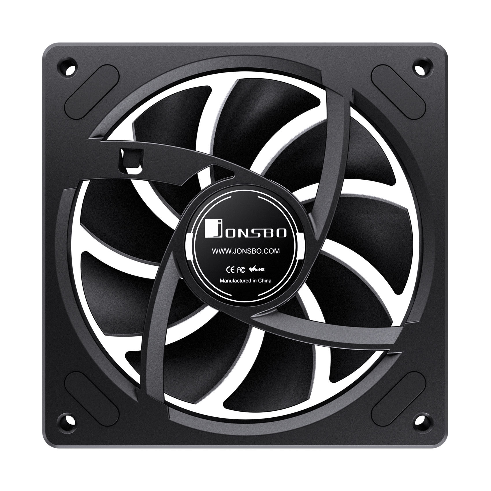 Jonsbo ZA-120 fan, PWM, ARGB - 120mm, black
