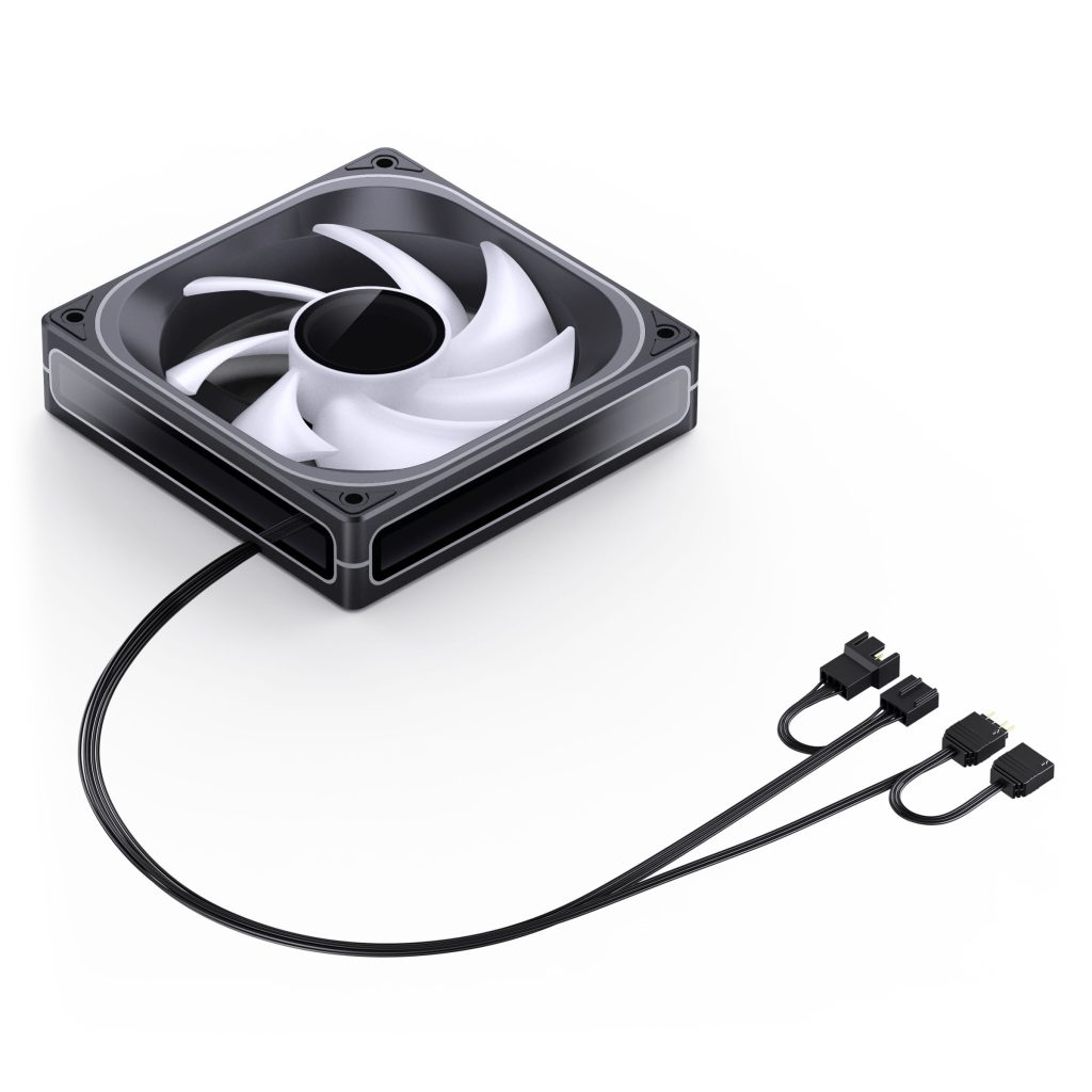 Jonsbo ZA-120 fan, PWM, ARGB - 120mm, black