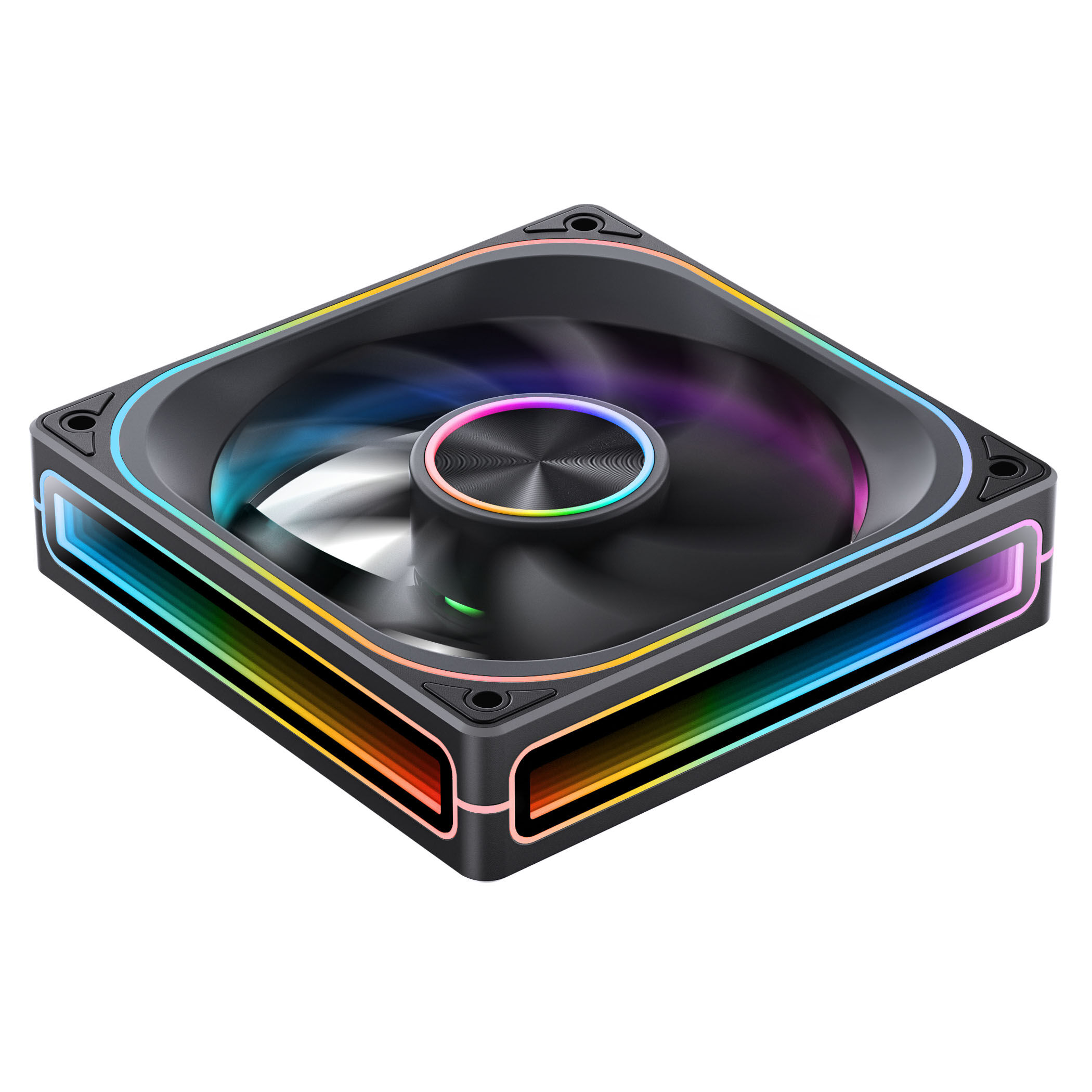 Jonsbo ZA-120 fan, PWM, ARGB - 120mm, black