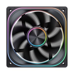 Jonsbo ZA-120 fan, reverse blade, PWM, ARGB - 120mm, black