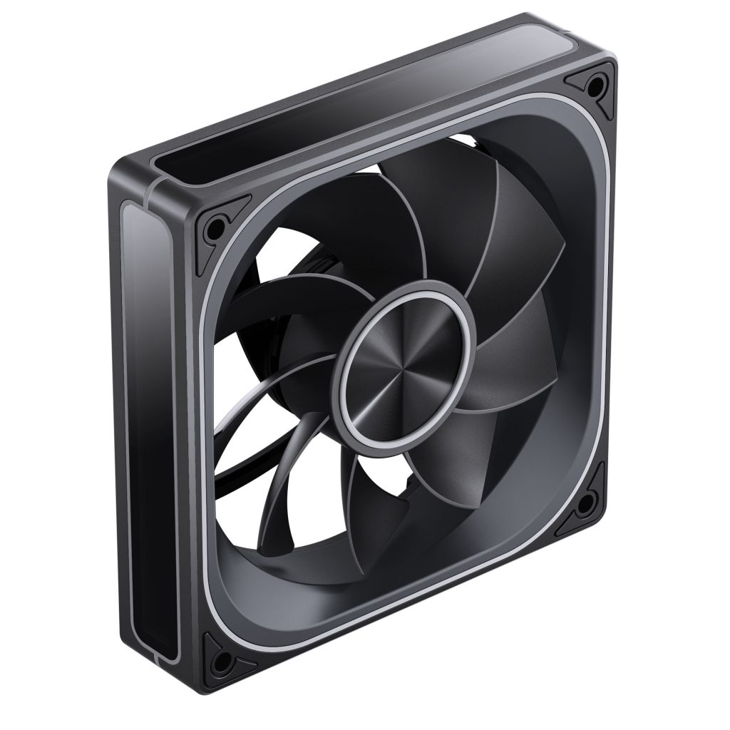 Jonsbo ZA-120 fan, reverse blade, PWM, ARGB - 120mm, black