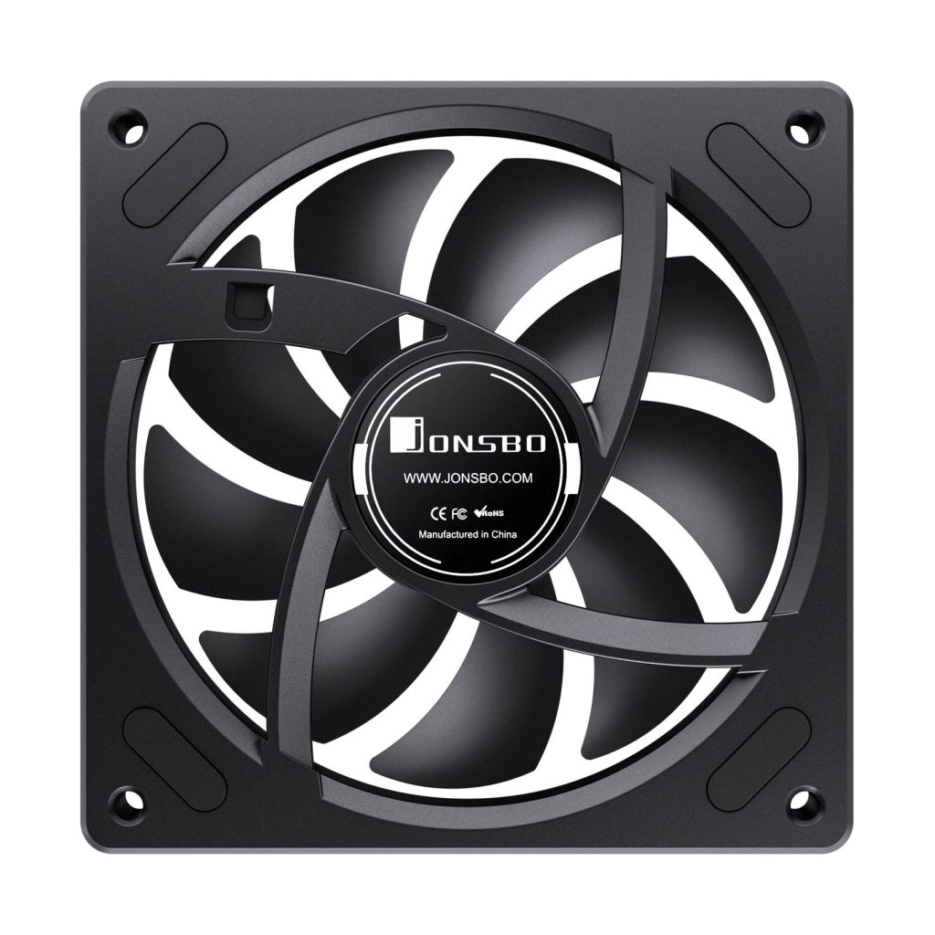 Jonsbo ZA-120 fan, reverse blade, PWM, ARGB - 120mm, black