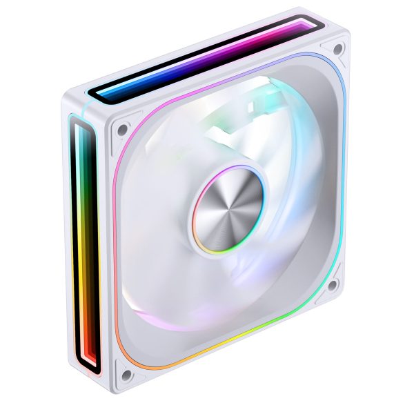 Jonsbo ZA-120 fan, PWM, ARGB – 120mm, white