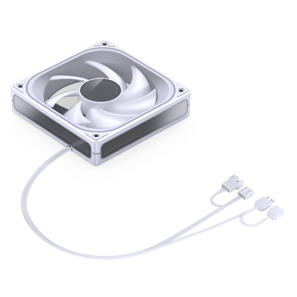 Jonsbo ZA-120 fan, PWM, ARGB - 120mm, white