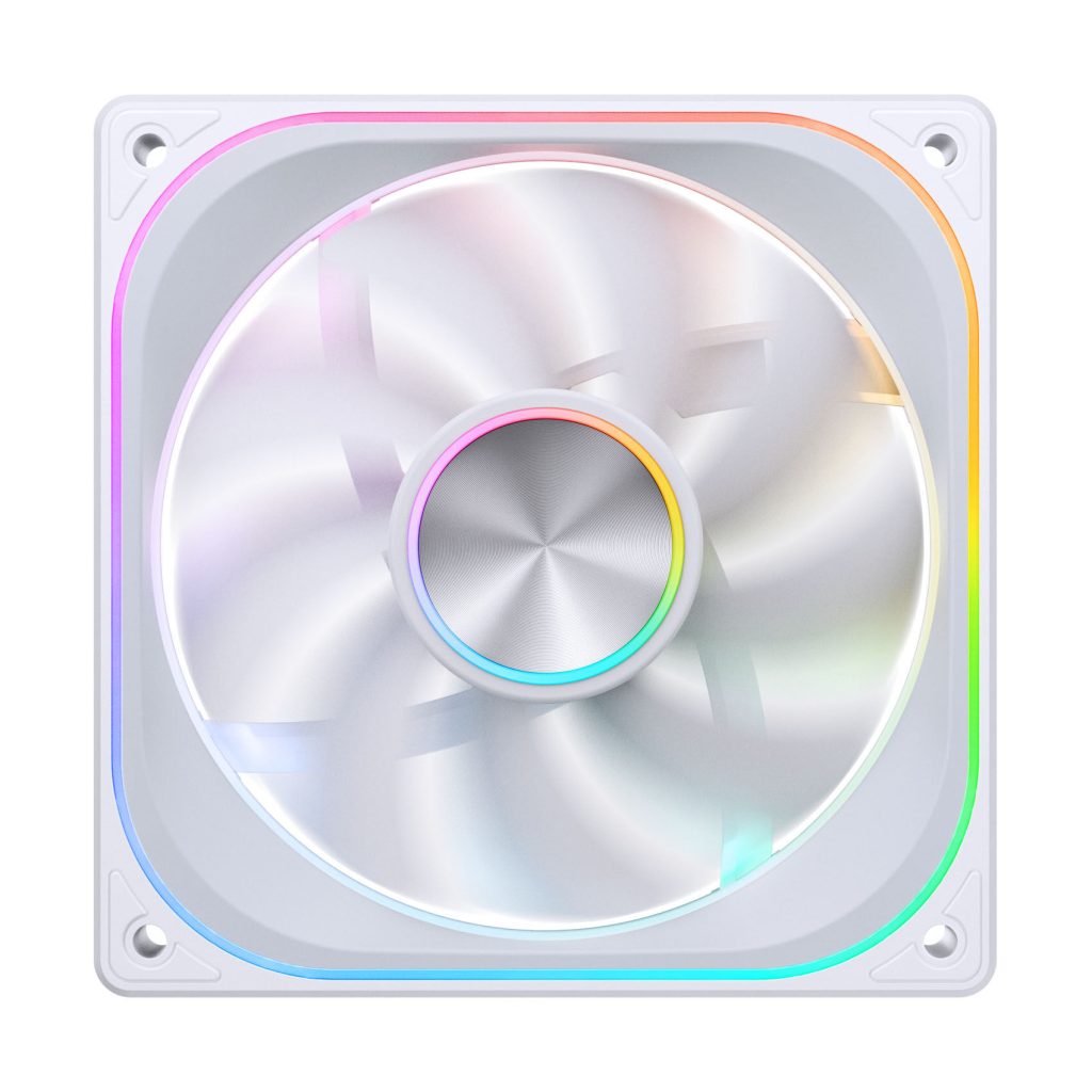 Jonsbo ZA-120 fan, PWM, ARGB - 120mm, white