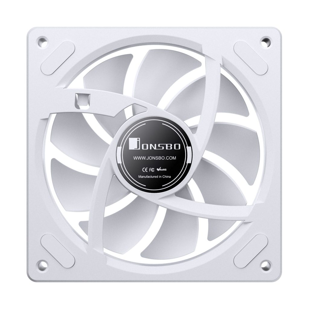Jonsbo ZA-120 fan, PWM, ARGB - 120mm, white