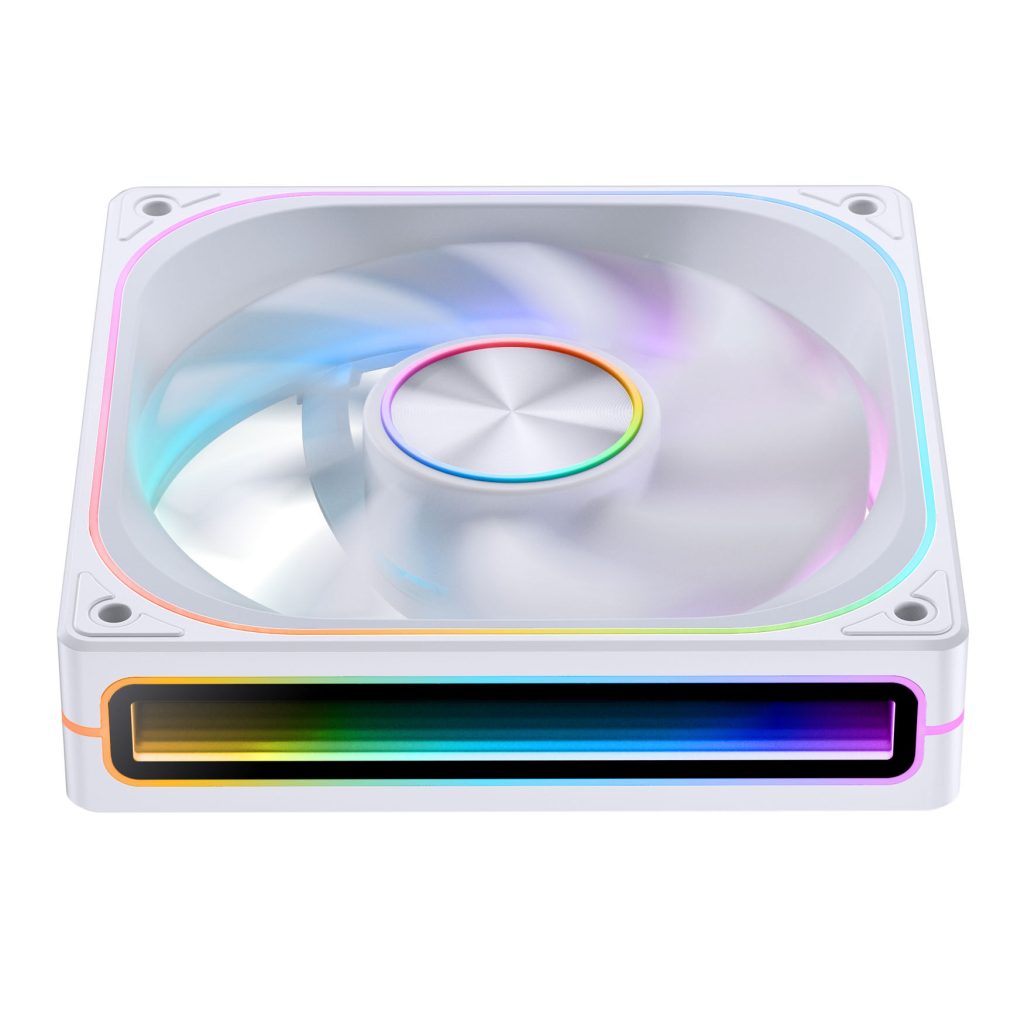Jonsbo ZA-120 fan, PWM, ARGB - 120mm, white