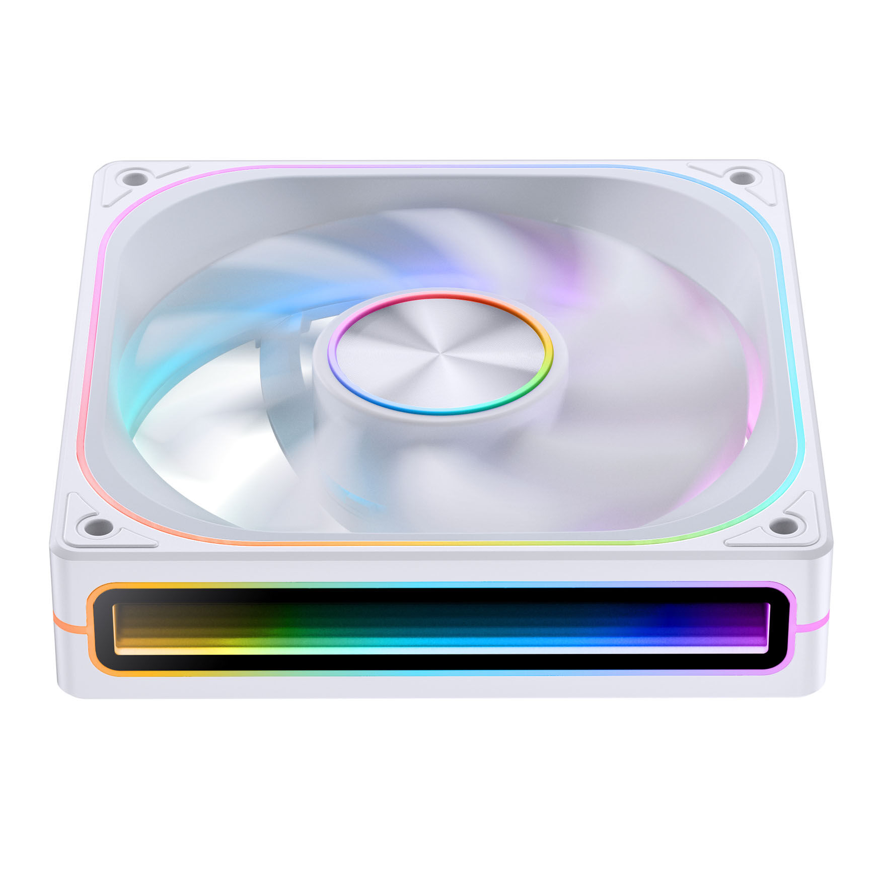 Jonsbo ZA-120 fan, PWM, ARGB - 120mm, white