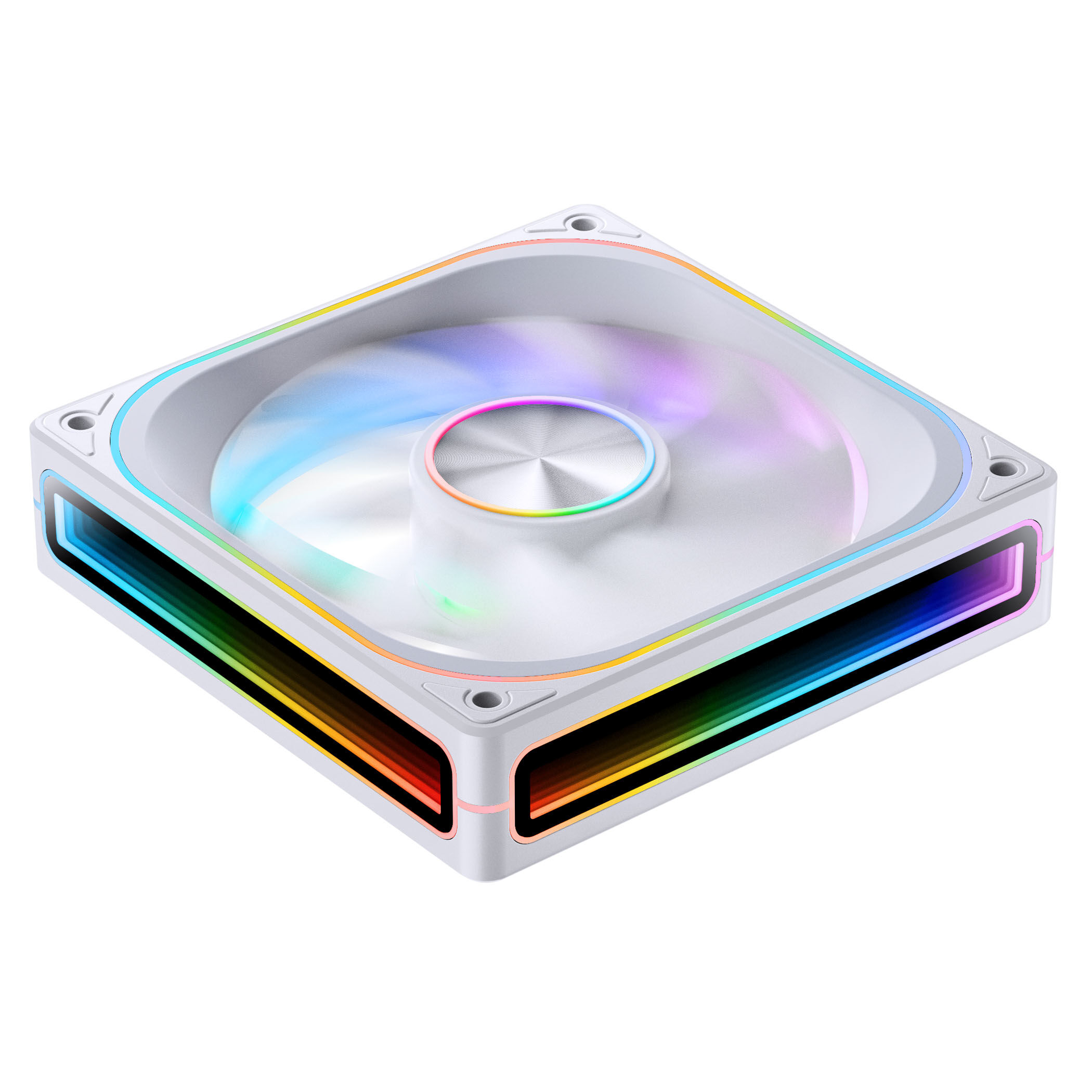 Jonsbo ZA-120 fan, PWM, ARGB - 120mm, white