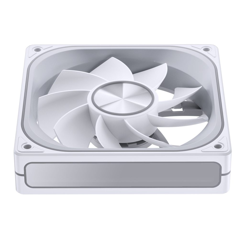 Jonsbo ZA-120 fan, reverse blade, PWM, ARGB - 120mm, white