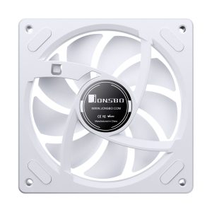 Jonsbo ZA-120 fan, reverse blade, PWM, ARGB - 120mm, white