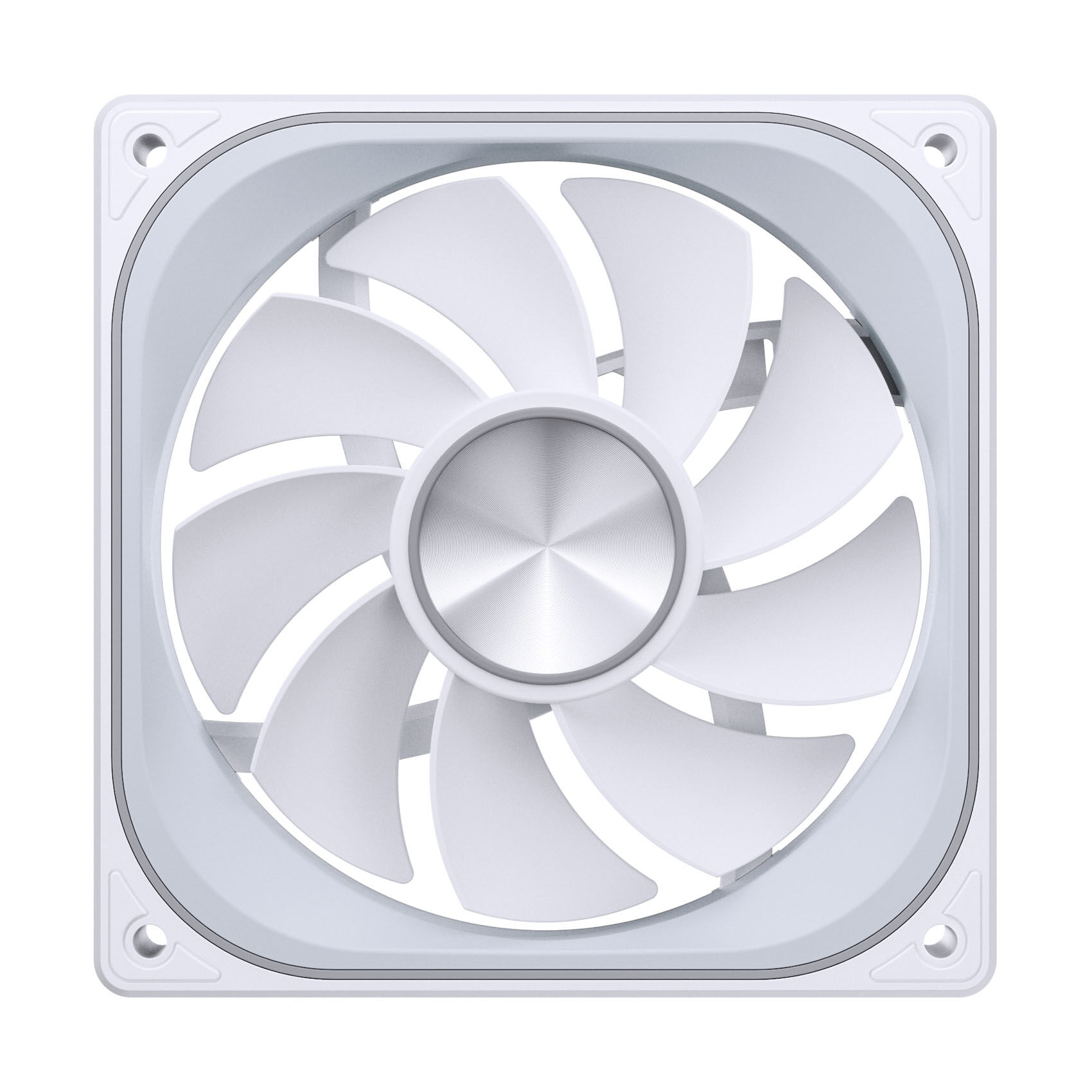 Jonsbo ZA-120 fan, reverse blade, PWM, ARGB - 120mm, white