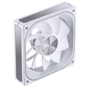 Jonsbo ZA-120 fan, reverse blade, PWM, ARGB - 120mm, white
