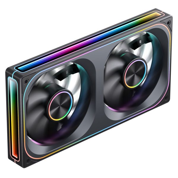 Jonsbo ZA-240 fan, PWM, ARGB, Infinity Mirror – 240mm, black