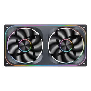 Jonsbo ZA-240 fan, PWM, ARGB, Infinity Mirror - 240mm, black