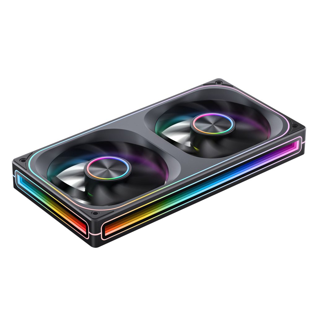 Jonsbo ZA-240 fan, PWM, ARGB, Infinity Mirror - 240mm, black