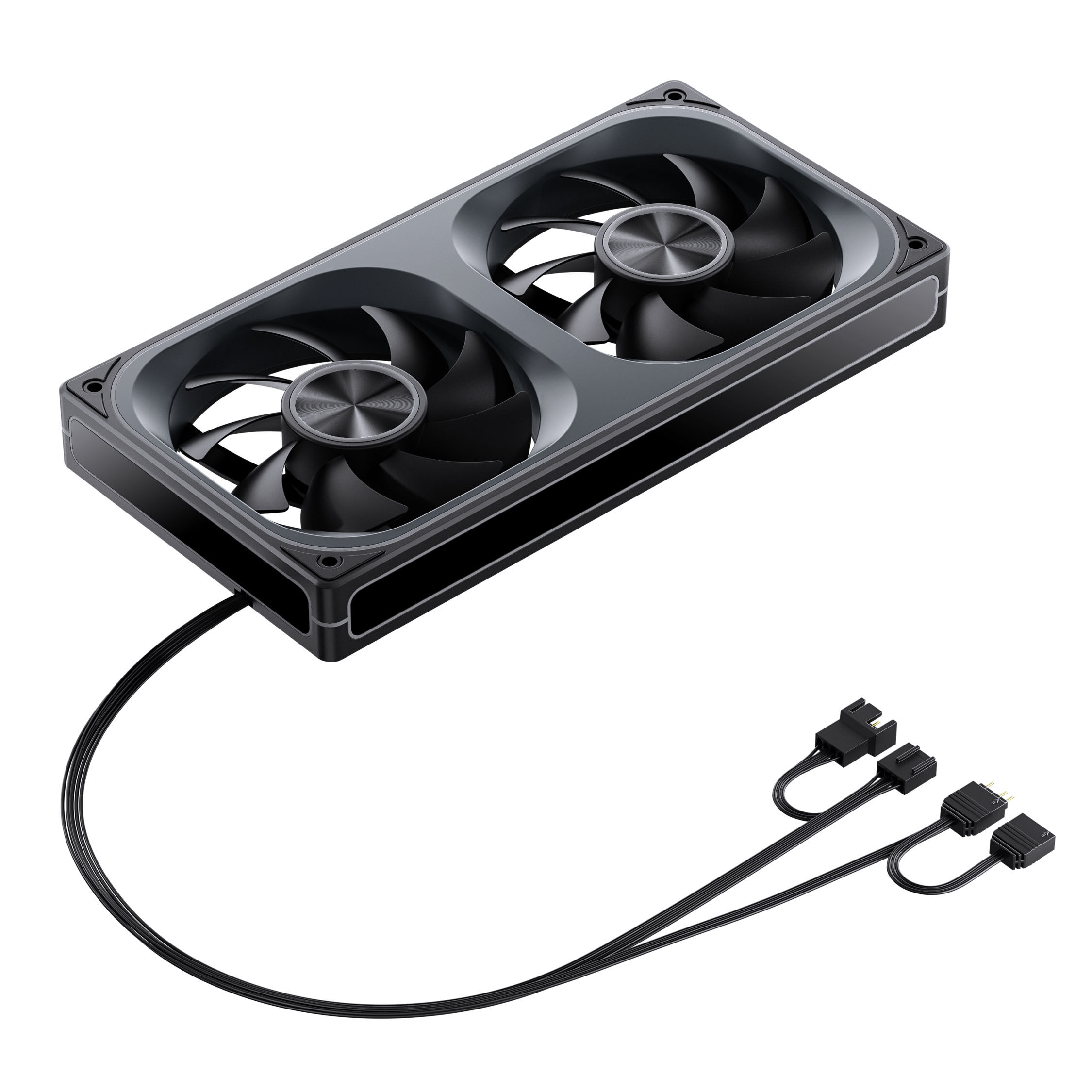 Jonsbo ZA-240 fan, PWM, ARGB, Infinity Mirror - 240mm, black