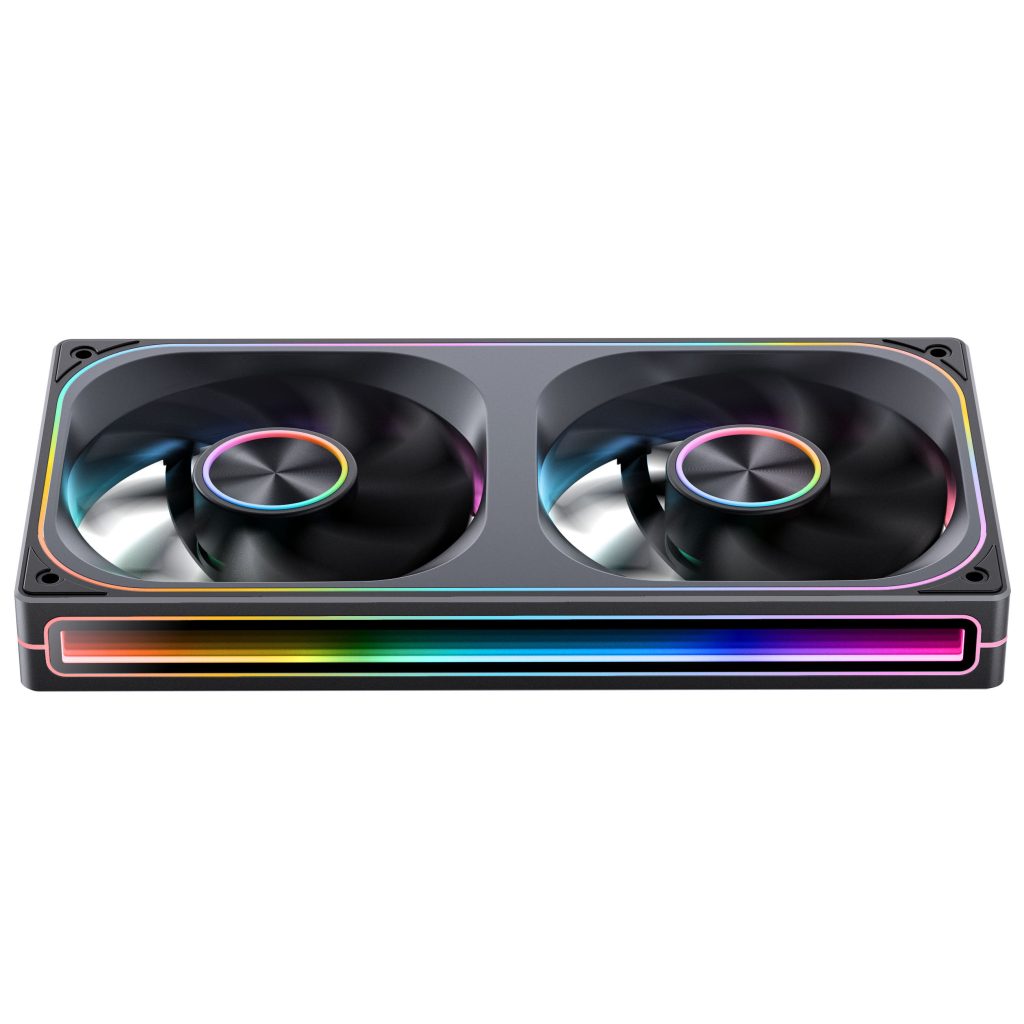 Jonsbo ZA-240 fan, PWM, ARGB, Infinity Mirror - 240mm, black