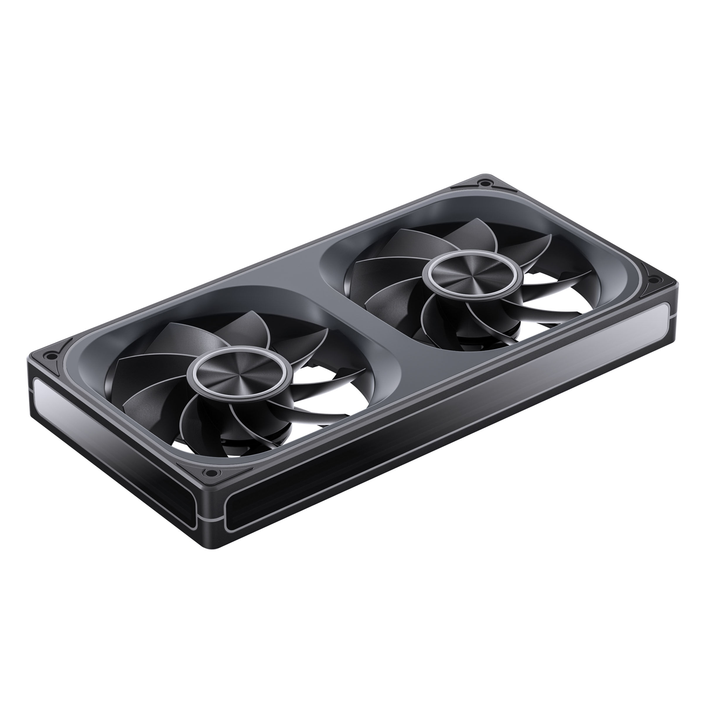 Jonsbo ZA-240 fan, reverse blade, PWM, ARGB - 240mm, black