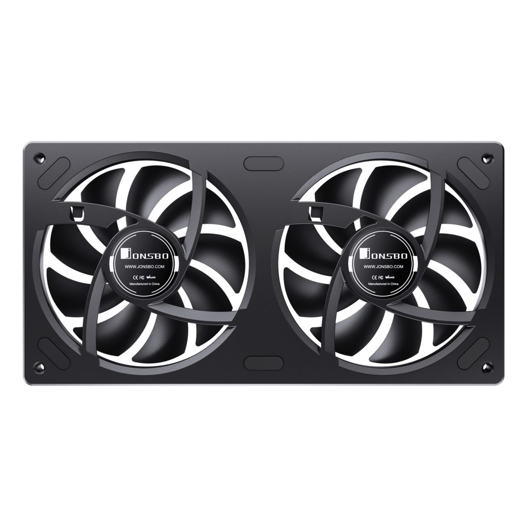 Jonsbo ZA-240 fan, reverse blade, PWM, ARGB - 240mm, black