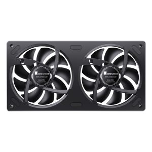 Jonsbo ZA-240 fan, reverse blade, PWM, ARGB - 240mm, black
