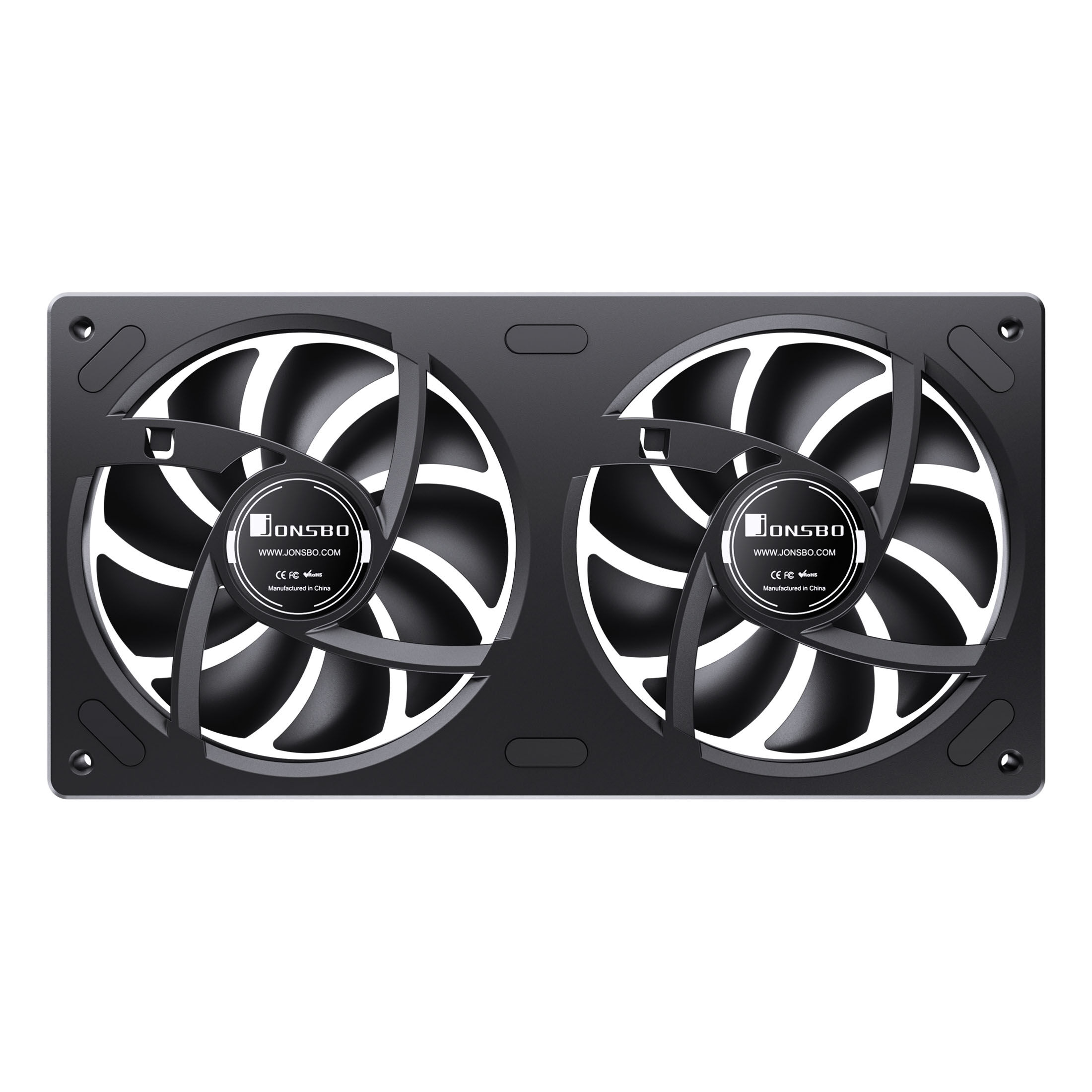 Jonsbo ZA-240 fan, reverse blade, PWM, ARGB - 240mm, black