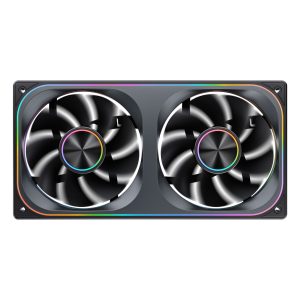 Jonsbo ZA-240 fan, reverse blade, PWM, ARGB - 240mm, black