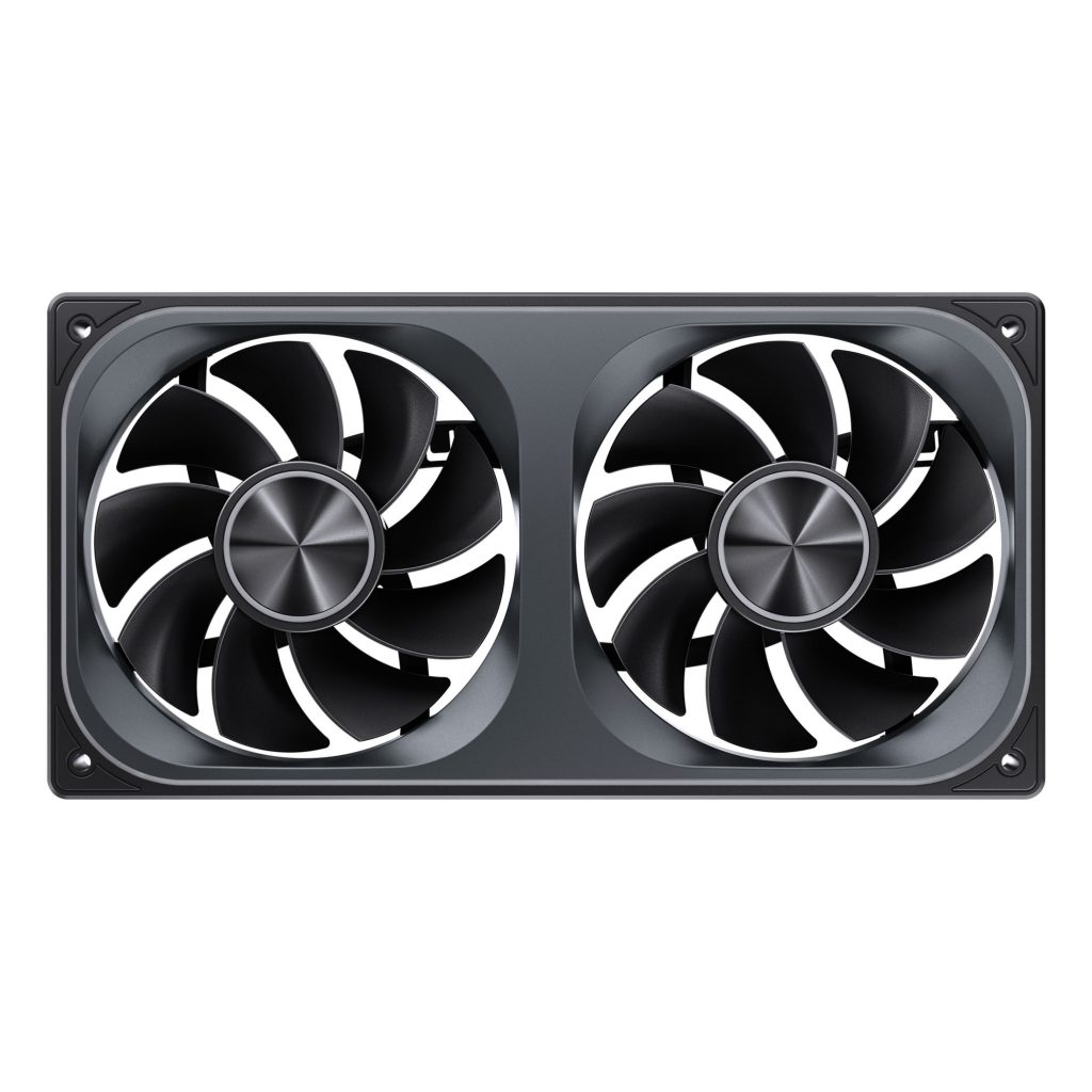 Jonsbo ZA-240 fan, reverse blade, PWM, ARGB - 240mm, black