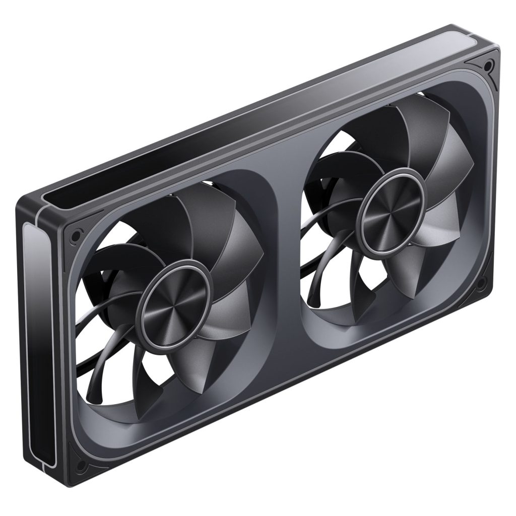 Jonsbo ZA-240 fan, reverse blade, PWM, ARGB - 240mm, black