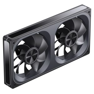 Jonsbo ZA-240 fan, reverse blade, PWM, ARGB - 240mm, black
