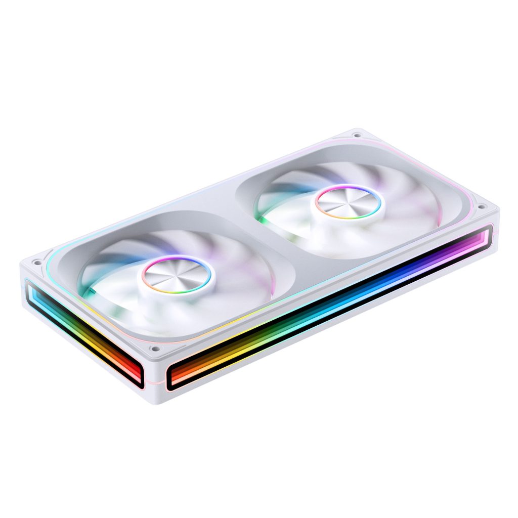 Jonsbo ZA-240 fan, PWM, ARGB, Infinity Mirror - 240mm, white : image 5