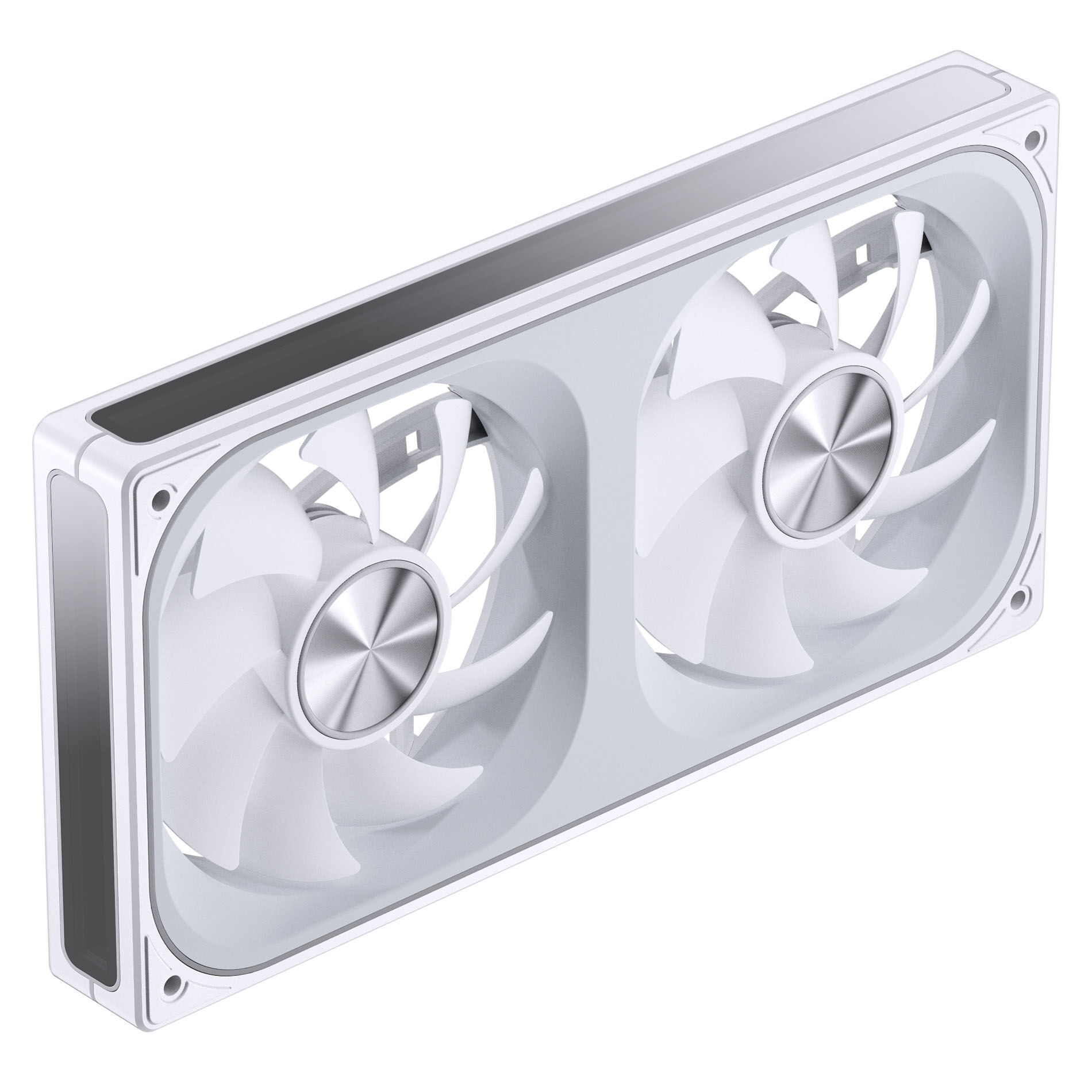 Jonsbo ZA-240 fan, PWM, ARGB, Infinity Mirror - 240mm, white : image 2