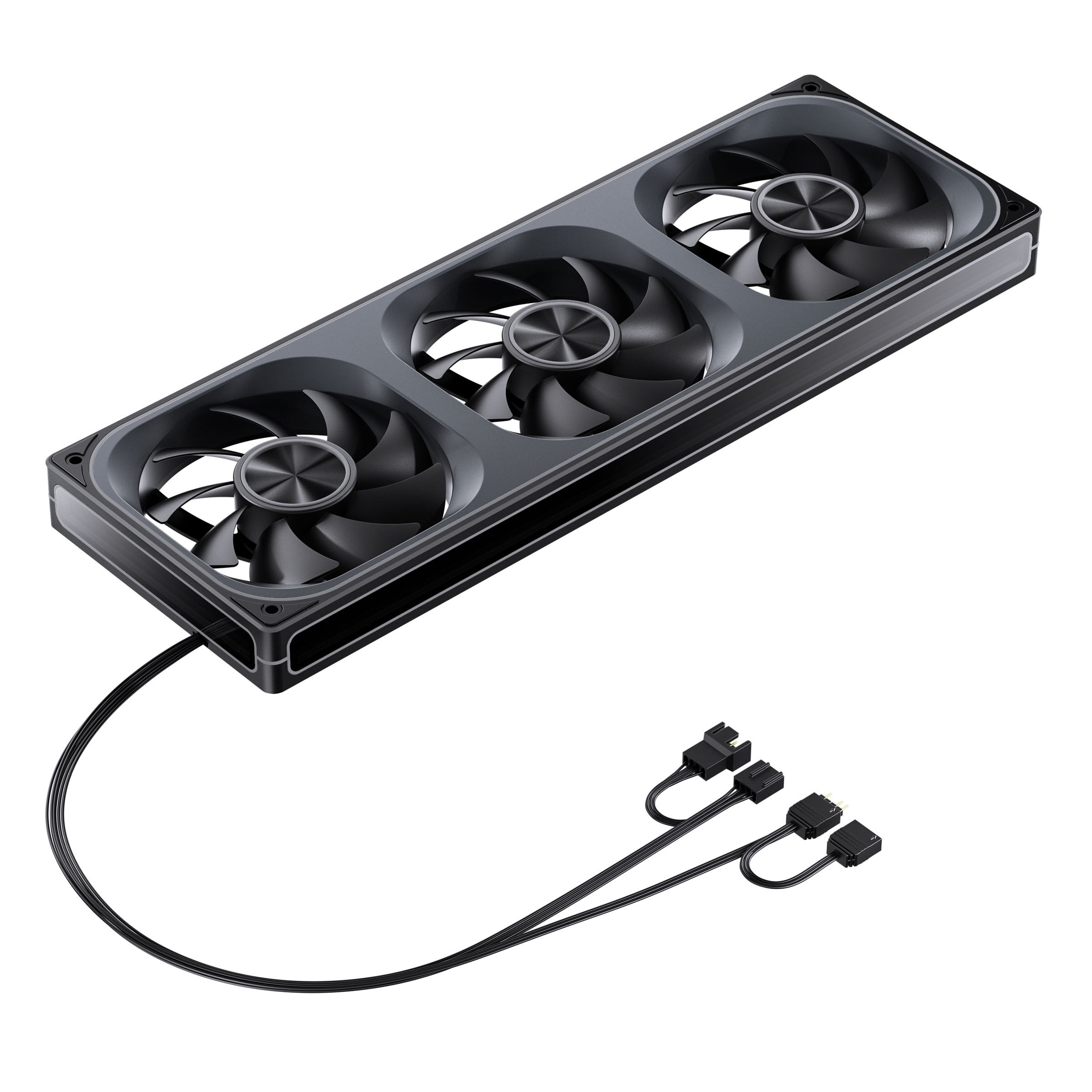 Jonsbo ZA-360 fan, PWM, ARGB - 360mm, black