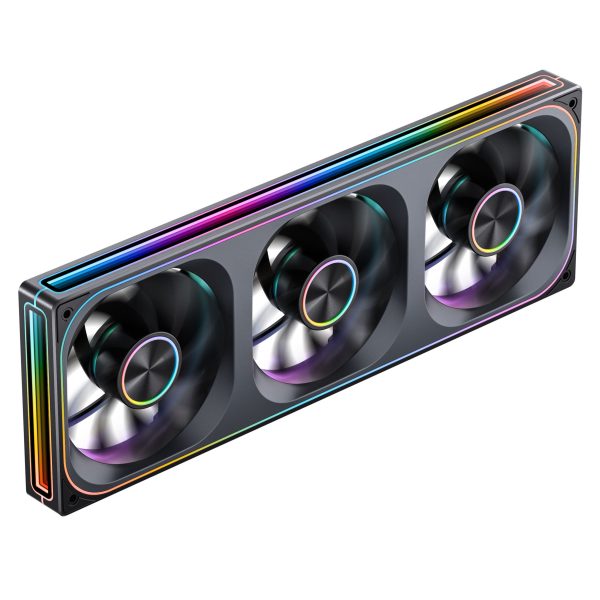 Jonsbo ZA-360 fan, reverse blade, PWM, ARGB – 360mm, black