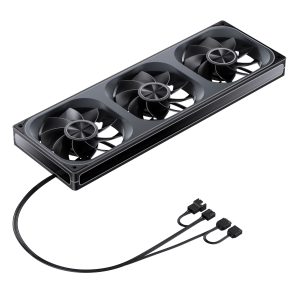 Jonsbo ZA-360 fan, reverse blade, PWM, ARGB - 360mm, black
