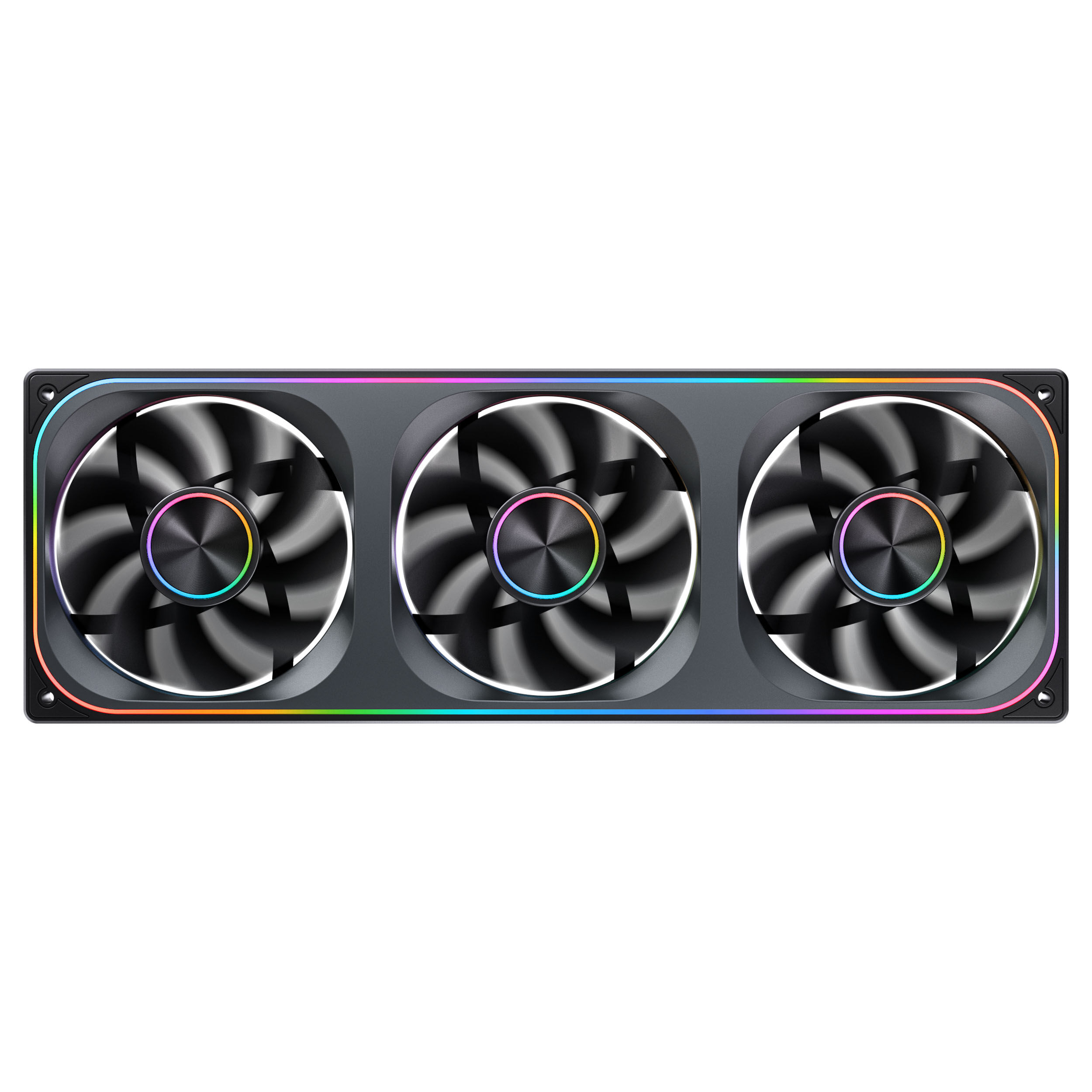 Jonsbo ZA-360 fan, reverse blade, PWM, ARGB - 360mm, black