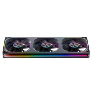 Jonsbo ZA-360 fan, reverse blade, PWM, ARGB - 360mm, black